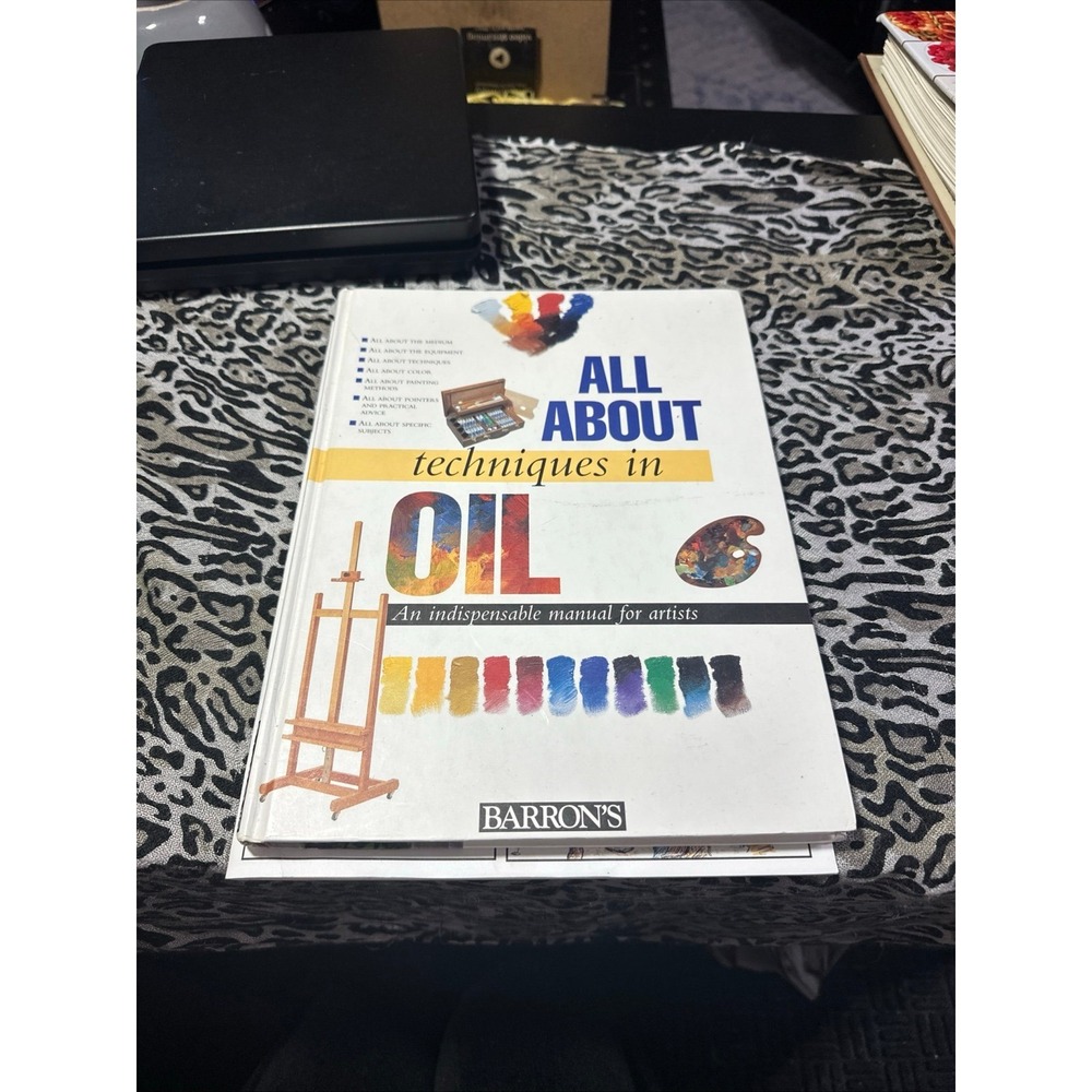All about Techniques in Oil Barron's  !  (1997, Hardcover) NWT